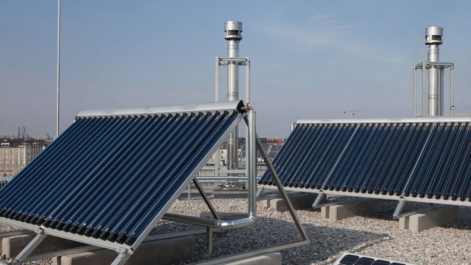 9460 Solaranlage Dach Kollektoren