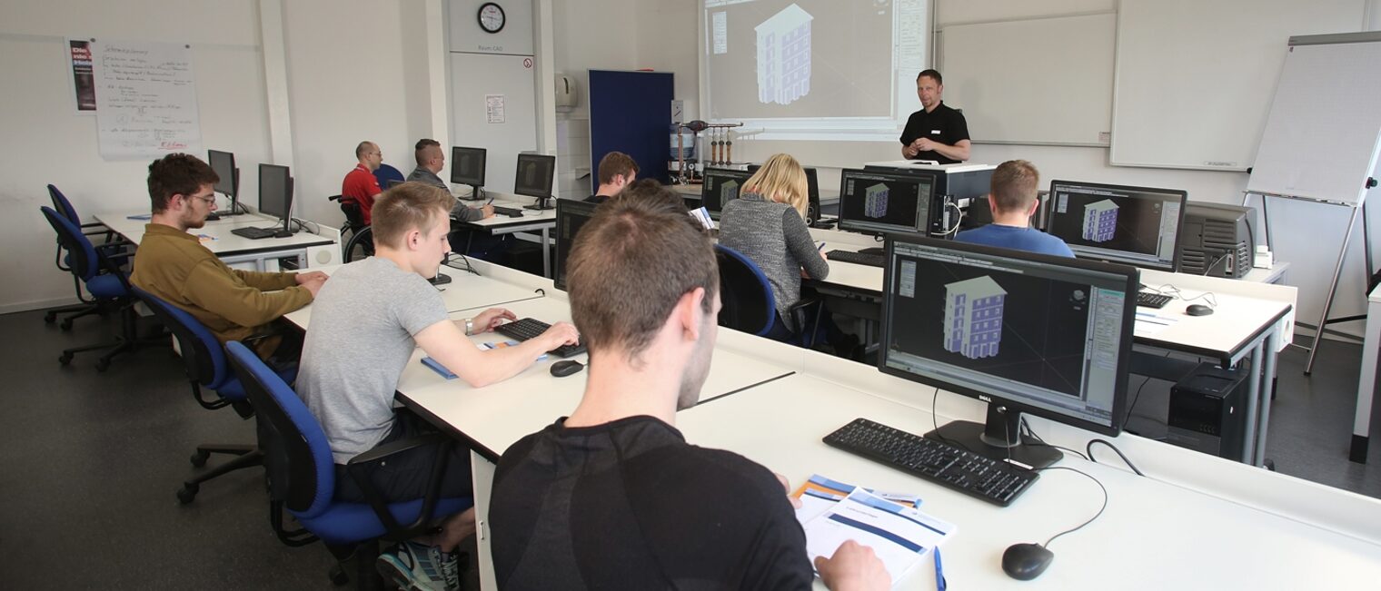 20187 Lehrlinge computer kurs mann Schüler Dozent PC Monitor Schulung Unterricht