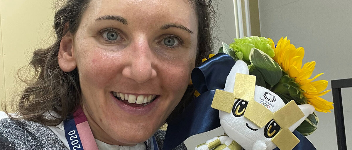 Lisa Brennauer Gold OSP Olympia Medaille