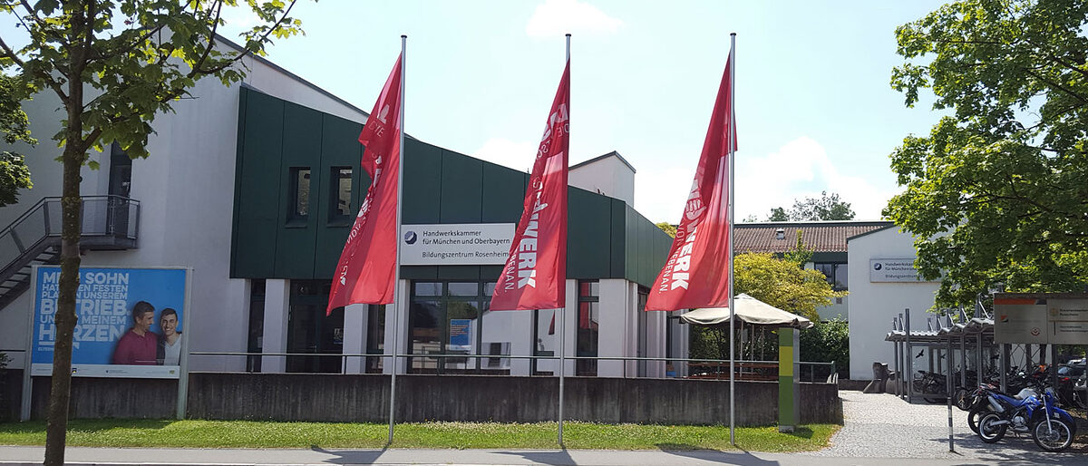 BZ Rosenheim Außen Fahnen Flagge IK