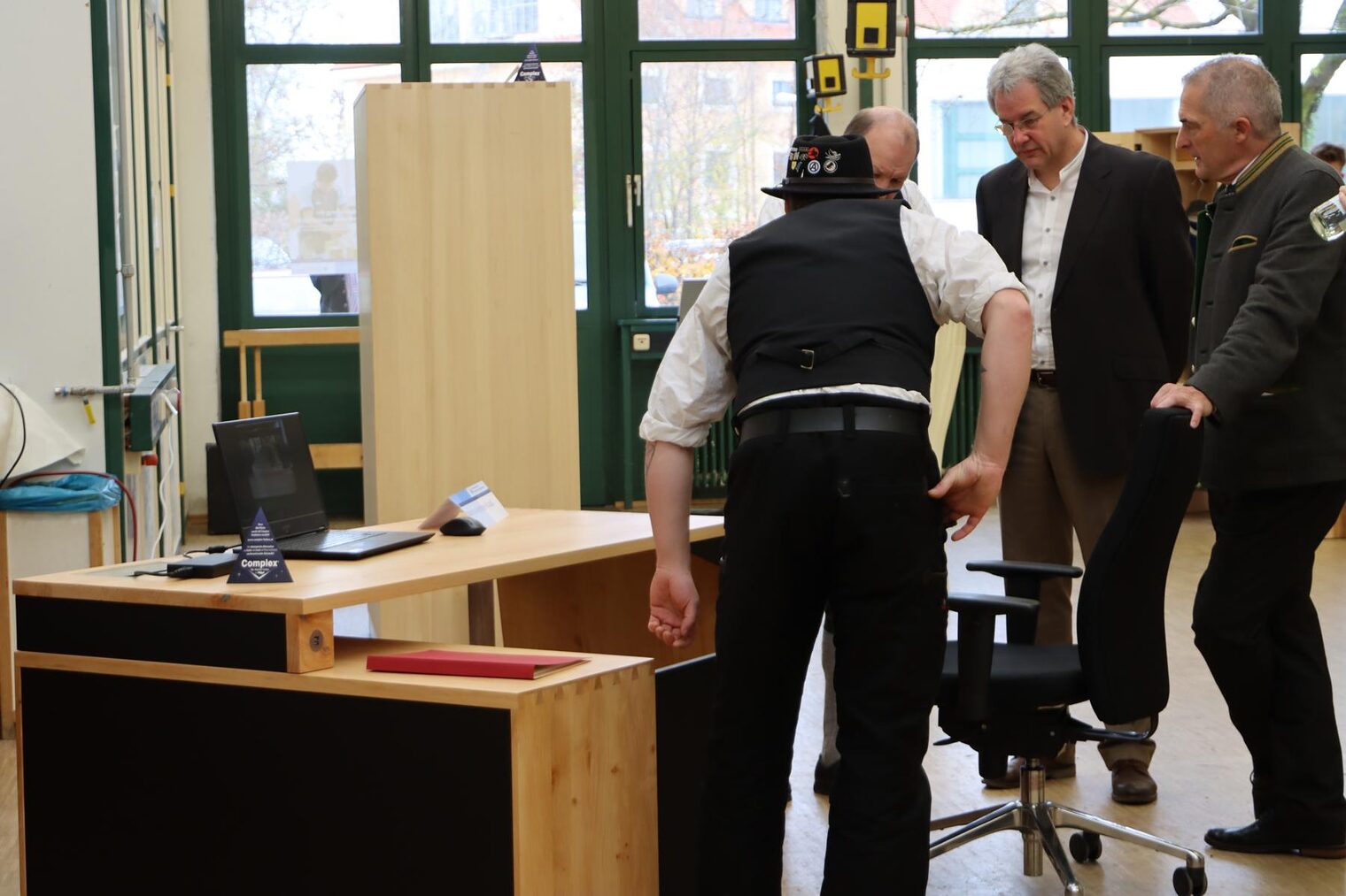Schreinermeister, Meisterstück, Schreiner, Ausstellung